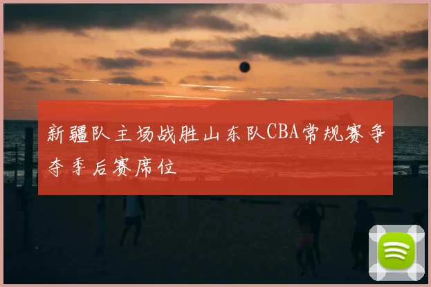 新疆队主场战胜山东队CBA常规赛争夺季后赛席位