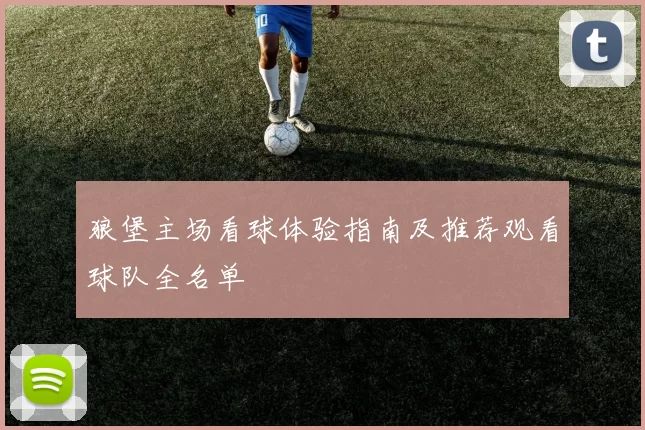 狼堡主场看球体验指南及推荐观看球队全名单
