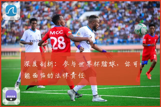 深度剖析:参与世界杯赌球,你可能面临的法律责任