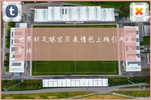 世界杯足球宝贝表情包上线引网友热传